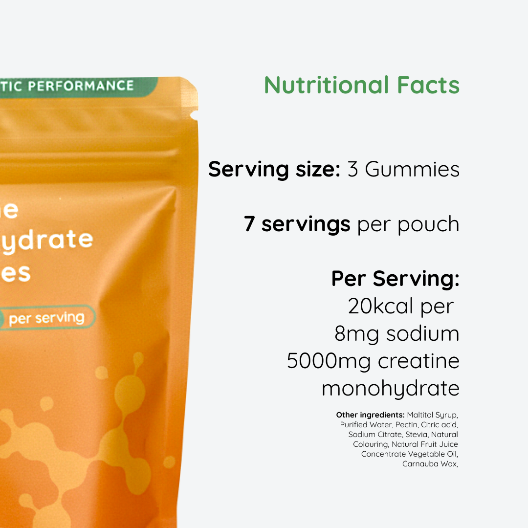 Creatine Gummies Orange 7 day trial